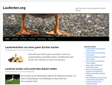 Tablet Screenshot of laufenten.org